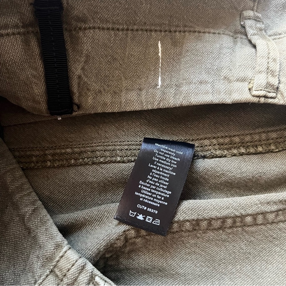 Rag & Bone Green Military Shorts - Picture 10 of 11